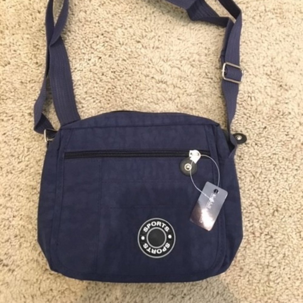 Kendall & James Navy Blue Small Sports Bag NEW